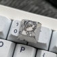 1U ESC / Arrow / WASD Titanium Alloy Artisan Keycaps Precision Pointillism + Anodizing for Mechanical Keyboard -Cartethyia / Augusta / Carlotta / Iuno 